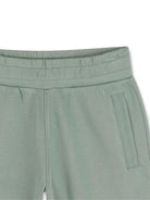 Shorts per bambino Boss Kids verde con logo sula davanti J52930 64U BOSS KIDS 