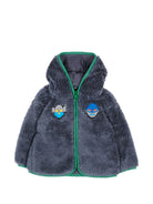 Giubbino per neonato Stella McCartney Kids blu con bordi a contrasto TZ2317 Z4058 657 STELLA McCARTNEY KIDS 