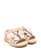 Sandali per neonata Donsje rosa con applicazione farfalla 1501802 CL006 DONSJE KIDS 