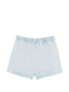 Shorts per bambina Louise Misha denim con ricamo floreale GRI-S26-S0105 BLEACH LOUISE MISHA KIDS 