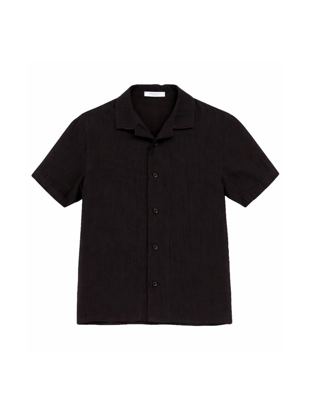 Camicia per bambino Paolo Pecora Kids nera con colletto classico PP4357 NERO PAOLO PECORA KIDS 