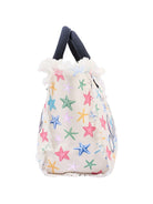 Borsa Colette MC2 Saint Barth bianca con stampa stelle marine COL0001 00578L MC2 ST. BARTH KIDS 