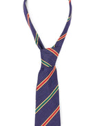 Cravatta per bambino Etro Kids blu con dettaglio righe GZ0Q04 P0622 617VE ETRO KIDS 