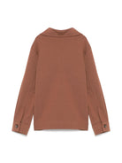 Camicia per bambino Paolo Pecora Kids marrone a maniche lunghe PP3930 TABACCO PAOLO PECORA KIDS 