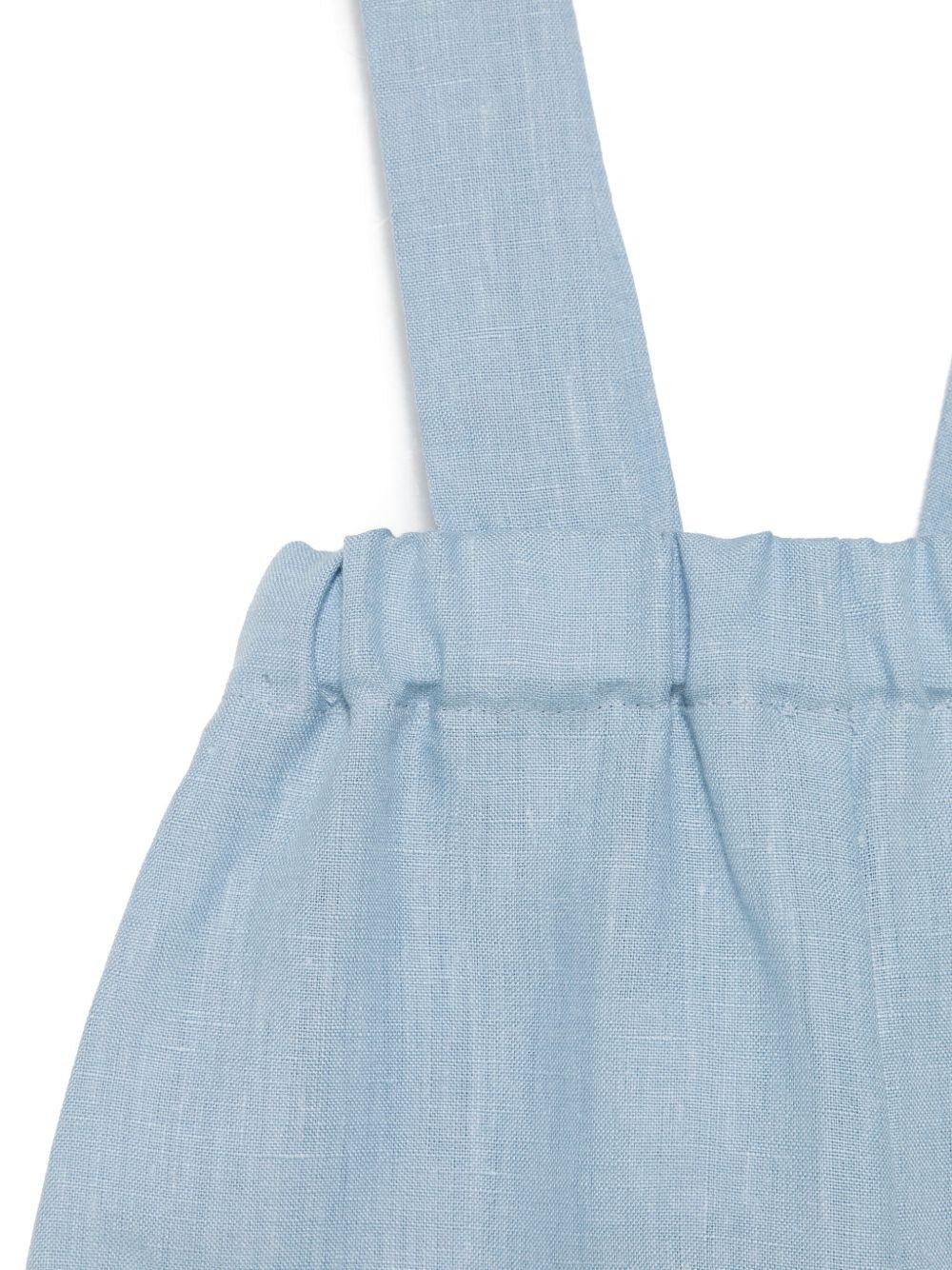 Tuta corta per neonato JESURUM BABY Leo azzurro con chiusura a bottoni LEO VAR.05 JESURUM 