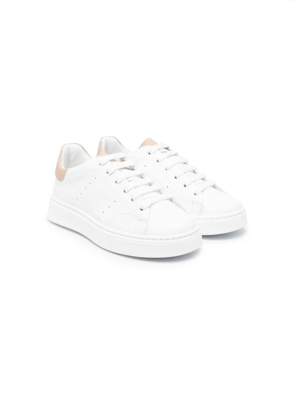 Sneakers per bambino Colorichiari bianca con dettaglio traforato MJ958494 4869 1023 COLORICHIARI KIDS 
