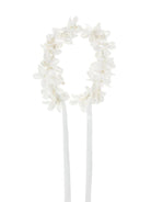 Coroncina per capelli per bambina Monnalisa bianca con decorazione floreale 79G008 7097 0092 MONNALISA KIDS 