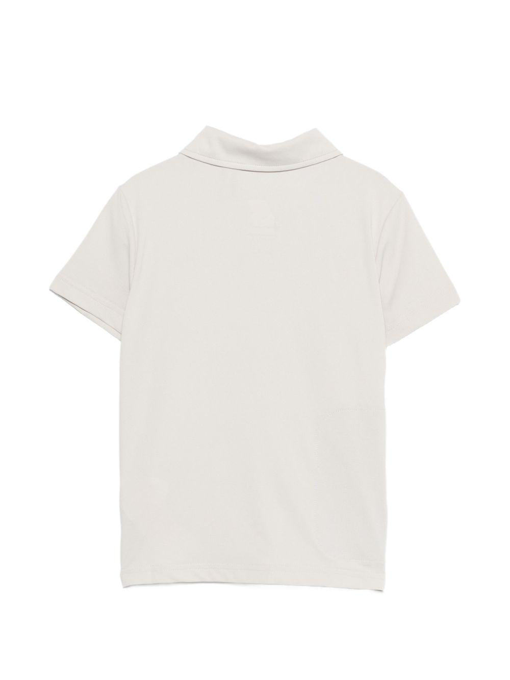 Polo per bambino K Way Kids grigia con toppa con logo K7134LW 634 K-WAY KIDS 