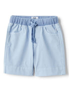 Shorts per neonato Il Gufo azzurro con coulisse P25PB074C6035 464 IL GUFO 