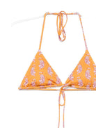 Bikini per donna MC2 Saint Barth arancione con stampa tigrata LVY0001 09478L MC2 ST. BARTH 