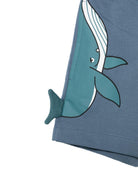 Shorts per bambino Stella McCartney Kids blu con dettagli balena TY6P99 Z3409 61B STELLA McCARTNEY KIDS 