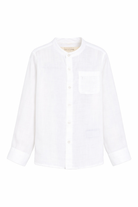 Camicia per bambino Trussardi Junior bianca con tasca sul petto TBP26140CA WHITE TRUSSARDI KIDS 