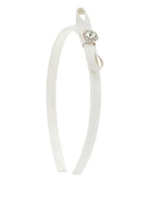 Cerchietto per bambina Monnalisa bianco con fiocco 17G005 7067 0099 MONNALISA KIDS 