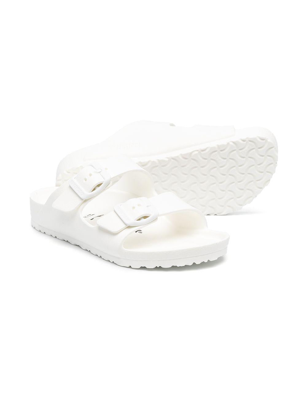 Sandali per bambini Birkenstock Kids bianchi con doppia fibbia 1018941 WHITE BIRKENSTOCK KIDS 