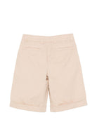 Shorts per bambino Missoni Kids beige con logo ricamato MY6Q09 G0072 130 MISSONI KIDS 