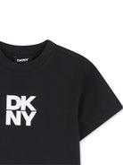 Set di due t-shirt per bambino Dkny Kids bianco e nero con stampa con logo D62544 M41 DKNY KIDS 