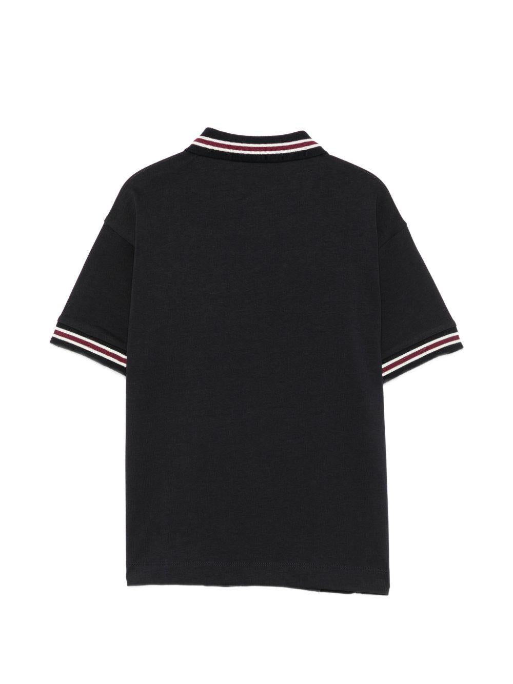 Polo per bambino Emporio Armani Kids blu a maniche corte EB001381 AF13715 UB118 EMPORIO ARMANI KIDS 
