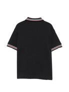 Polo per bambino Emporio Armani Kids blu a maniche corte EB001381 AF13715 UB118 EMPORIO ARMANI KIDS 