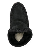 Stivali per bambina Mou Kids neri con dettaglio del logo FW741001A BKBK MOU KIDS 