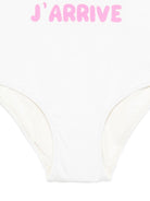 Costume da bambino MC2 Saint barth Kids beige con cinghie CARO001 03866L MC2 ST. BARTH KIDS 
