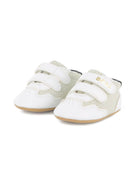 Scarpe primi passi per neonato Boss Kids bianco con motivo a pois J52831 10P BOSS KIDS 