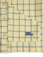 Camicia per bambino Bobo Choses gialla con motivo a quadri B126AC036 721 BOBO CHOSES KIDS 