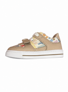 Sneakers per bambini Fendi Kids beige con logo FF all-over JMR475 AY2W F1XI6 FENDI KIDS 