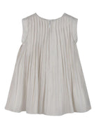 Abito per neonata Michael Kors Kids bianco plissettato R30551 Z99 MICHAEL KORS KIDS 