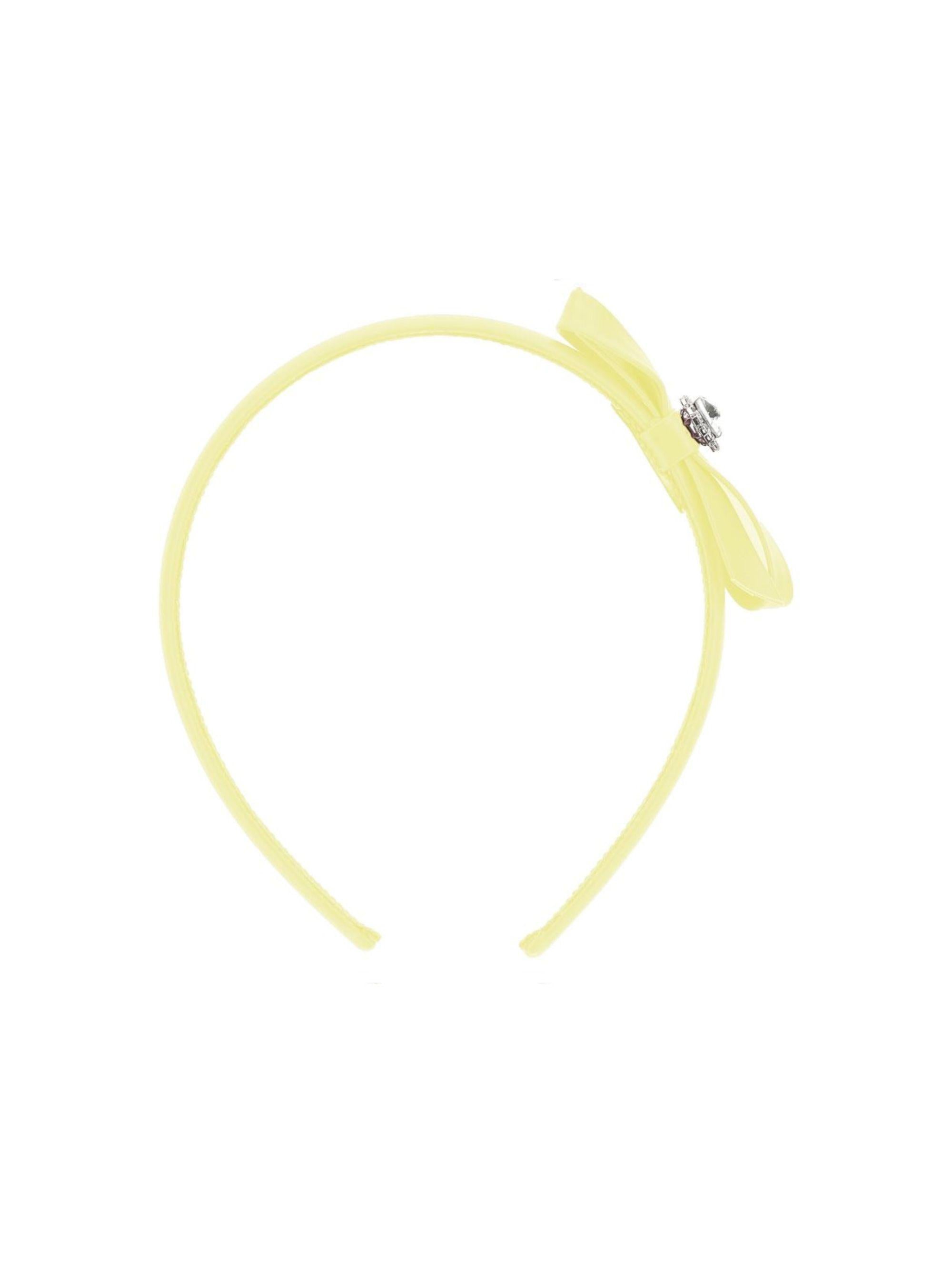 Cerchietto per bambina Monnalisa giallo con fiocco 17G005 7067 0014 MONNALISA KIDS 
