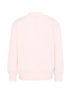 Felpa per bambina Palm Angels Kids rosa con logo sul davanti PGBA013S26FLE004 042 PALM ANGELS KIDS 