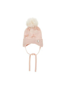 Berretto per neonata Monnalisa Kids rosa con dettaglio con fiocchi 37H005 8064 0091 MONNALISA KIDS 