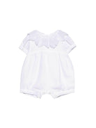 Tutina per neonati Jesurum bianco con rifiniture in pizzo FOSCARI BIANCO JESURUM KIDS 