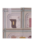 Foulard per bambina Fendi Kids multicolor con stampa Cavalli JFQ044 AWF8 F1VHJ FENDI KIDS 