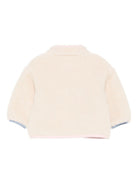 Giacca per neonata Stella McCartney Kids beige con ricamo uccellini TX2057 Z0506 183 STELLA McCARTNEY KIDS 