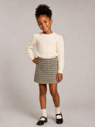 Gonna per bambina Douuod Kids multicolore con motivo a quadri DZ7A71 E0251 114GL DOUUOD KIDS 