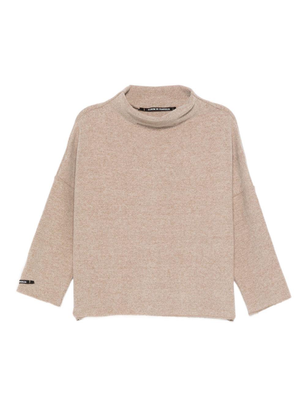Maglione per neonata Album Di Famiglia Kids beige con maniche a 3/4 25W40216 MG ALBUM DI FAMIGLIA 