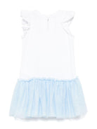 Abito per neonata Monnalisa bianco con stampa grafica x Disney 39E905 5002 9952 MONNALISA 
