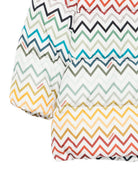 Piumino per bambino Missoni Kids multicolore con stampa a zigzag MZ2H17 N0442 960MC MISSONI KIDS 