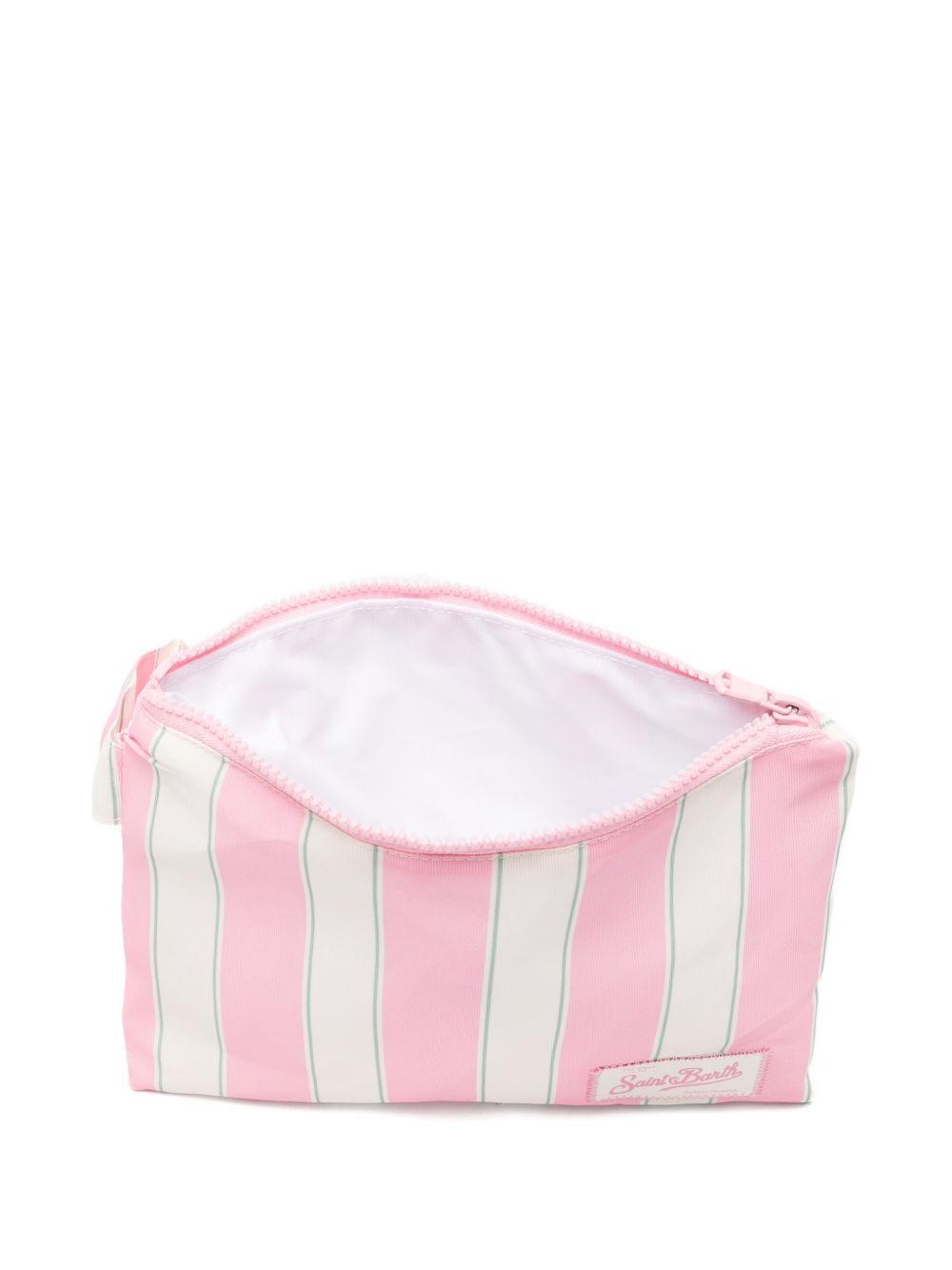 Pochette Pareasy MC2 Saint Barth rosa con design a righe PARE0001 00760L MC2 ST. BARTH KIDS 