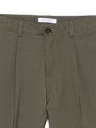 Completo a due pezzi per bambino Paola Pecora Kids verde con revers a lancia PP4267 OLIVA PAOLO PECORA KIDS 