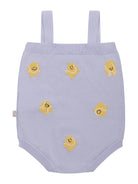 Body per neonato Stella McCartney Kids azzurro con ricamo palline da tennis TYA532 Z2423 602 STELLA McCARTNEY KIDS 