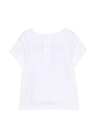 T-shirt per neonata Billieblush bianca con stampa grafica U21778 10P BILLIEBLUSH KIDS 