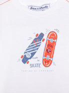 T-shirt per neonato Tartine Et Chocolat bianco con stampa CA10041 77 TArtine & Chocolat KIDS 