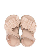 Sandali per neonata Donsje rosa con dettagli ruches 1503400 CL006 DONSJE KIDS 