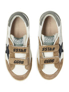 Sneakers Old School per bambino Golden Goose Kids bianche con applicazione stella F00924F008035 83245 GOLDEN GOOSE KIDS 