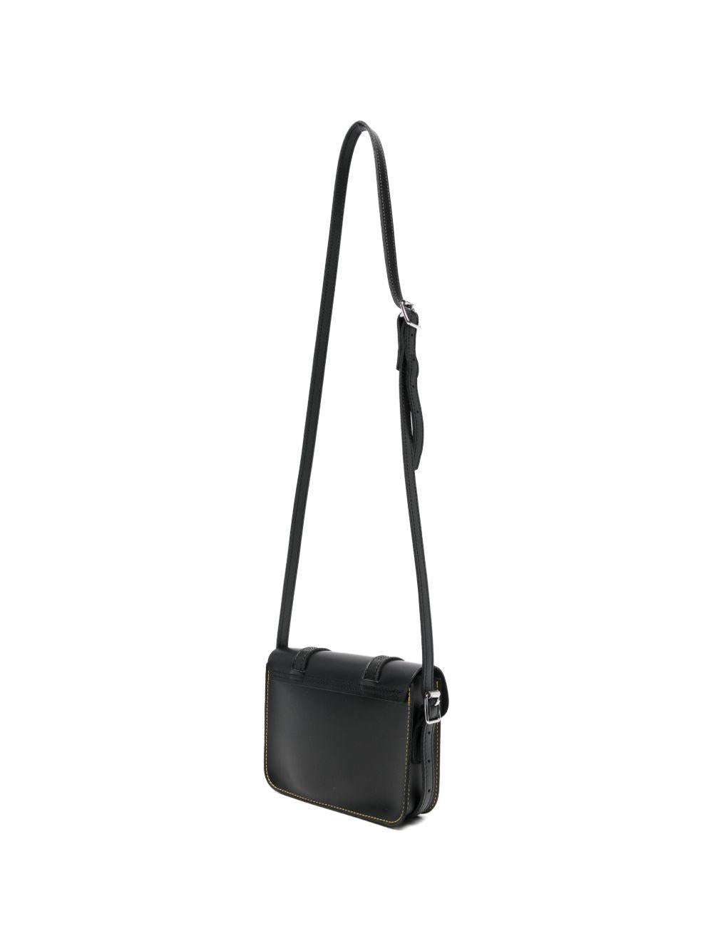 Borsa per bambina Dr. Martens Kids nera con fibbia di chiusura AB098001 BLACK Dr martens kids 