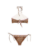 Bikini per donna MC2 Saint Barth animalier con scollo all'americana VIR0001 09531L MC2 ST. BARTH 