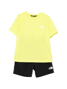 Completo per neonato The North Face Kids verde con dettaglio logo NF0A8FYS WIT1 THE NORTH FACE KIDS 