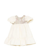 Abito per neonata Etro Kids beige con volant GY1011 I0308 105 ETRO KIDS 