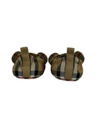 Scarpine primi passi per neonati Burberry Kids beige con caratteristico motivo Check 8118228 B9368 BURBERRY KIDS 